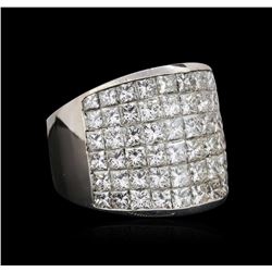 14KT White Gold 8.10ctw Diamond Ring