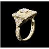 Image 3 : 2.83ctw Diamond Ring - 14KT Yellow Gold