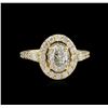 Image 2 : 2.40ctw Diamond Ring - 14KT Yellow Gold