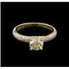 Image 2 : 1.32ctw Diamond Ring - 14KT Yellow Gold