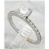 Image 5 : 1.14ctw Diamond Ring - 14KT  White Gold