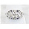 Image 6 : 0.96ctw Vintage Diamond Ring - 20KT White Gold