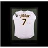 Image 1 : Bobby Crosby Framed Autographed Jersey