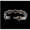 Image 3 : 14KT White Gold 2.37ctw Diamond Bracelet