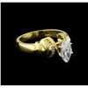 Image 1 : 1.20ctw Diamond Ring - 14KT Yellow Gold