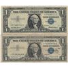 Image 3 : 1957 $1 Star Note Silver Certificate Currency Lot of 5