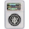 Image 2 : 2011-P NGC Graded PF70 Ultra Cameo $1 U.S. Army Silver Coin