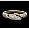 Image 2 : 10KT Yellow Gold 0.50ctw Diamond Ring