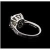 Image 3 : 14KT White Gold 3.62ct I-1/M Diamond Ring