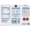 Image 7 : EGL Cert 3.54ctw Diamond Ring - 14KT White Gold