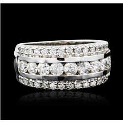 14KT White Gold 1.26ctw Diamond Ring