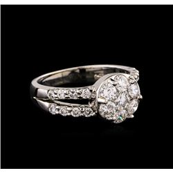 1.50ctw Diamond Ring - 14KT White Gold