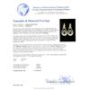 Image 3 : 14KT Yellow Gold 17.82ctw Tanzanite and Diamond Earrings