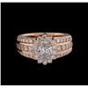 Image 2 : 2.12ctw Diamond Ring - 14KT Rose Gold