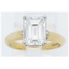 Image 1 : 2.08ct Diamond Ring - 18KT Yellow Gold