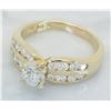 Image 5 : 1.38ctw Diamond Ring - 14KT Yellow Gold