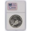 Image 2 : 1991-D NGC Graded MS69 $1 Silver Korean War Silver Coin