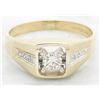 Image 1 : 0.50ctw Diamond Ring - 14KT Yellow Gold