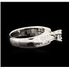 Image 3 : 14KT White Gold 0.71ctw Diamond Ring