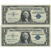 Image 3 : 1957 $1 Silver Certificate Currency Lot of 5