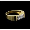 Image 1 : 0.53ctw Diamond Ring - 14KT Yellow Gold