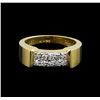 Image 2 : 0.53ctw Diamond Ring - 14KT Yellow Gold