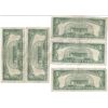 Image 2 : 1963 $5 Red Seal Bill Lot of 5