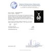 Image 3 : 14KT White Gold 1.40ctw Diamond Pendant With Chain