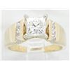 Image 1 : 1.30ctw Diamond Ring - 14KT Yellow Gold