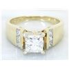 Image 8 : 1.30ctw Diamond Ring - 14KT Yellow Gold