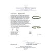 Image 4 : 13.12ctw Emerald and Diamond Bracelet - 14KT Yellow Gold