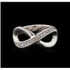 Image 2 : 0.20ctw Diamond Ring - 14KT White Gold