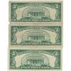 Image 2 : 1963 $5 Red Seal Bill Lot of 3