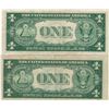 Image 2 : 1935 $1 Star Note Silver Certificate Currency Lot of 2