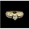 Image 2 : 2.35ctw Diamond Ring - 14KT Yellow Gold