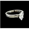 Image 1 : 1.39ctw Diamond Ring - 14KT White Gold