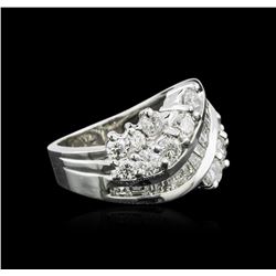 14KT White Gold 1.78ctw Diamond Ring