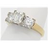 Image 2 : 1.58ctw Diamond Ring - 18KT Yellow Gold