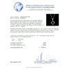 Image 3 : 18KT White Gold 3.18ct Sapphire and Diamond Pendant With Chain