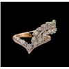 Image 1 : 1.13ctw Diamond Ring - 14KT Two-Tone Gold