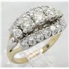 Image 7 : 1.45ctw Diamond Ring - 14KT Two-Tone Gold