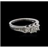Image 1 : 1.00ctw Diamond Ring - 14KT White Gold