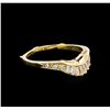 Image 1 : 0.32ctw Diamond Ring - 14KT Yellow Gold