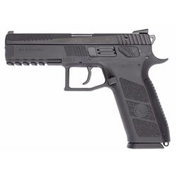 CZ 91620 P-09 Full Size DA/SA 9mm 19+1 Blk 4.53" Poly Grip/Frame Black