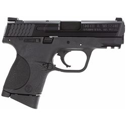 Smith & Wesson 209204  No Magazine Safety Double 9mm 3.5" 12+1 Synthetic Grip Black