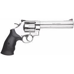 S&W 163638 629 Classic 44 Mag 6.5" 6rd Blk Syn Grip Satin Stainless Steel