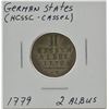 Image 1 : German States 1779 2 Albus Coin