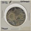 Image 1 : Germany Federal Republic 1972F 10 Mark Coin -Silver-