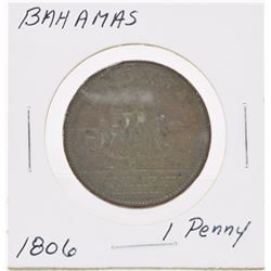 Bahamas 1806 1 Penny Coin