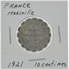 Image 1 : France 1921 10 Centimes Coin